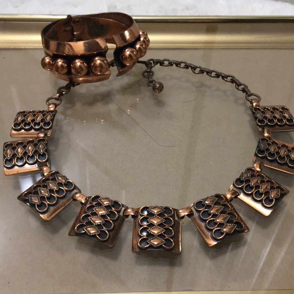 Vintage 1950 Renoir copper set.